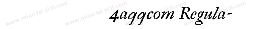 黄引齐圆综艺4aqqcom Regula字体转换